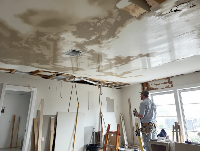 Storm damage restoration